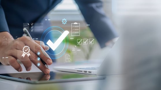 Digital checklists for business certification and quality assurance. 